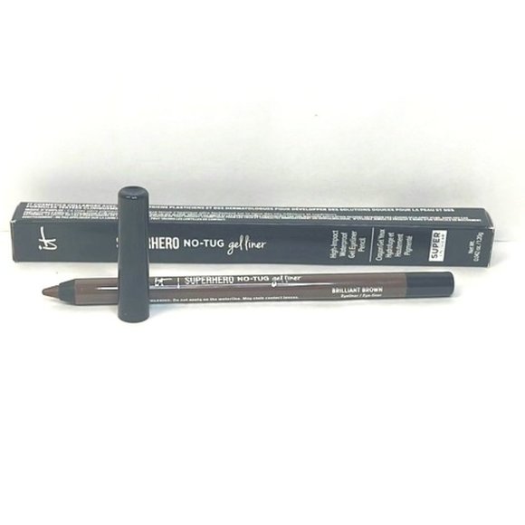 It Cosmetics Superhero No-tug Gel Liner "Brilliant Brown" - Picture 1 of 3